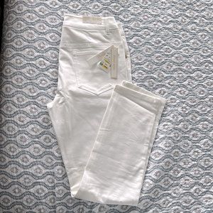 NWT Eric brand White Jenny Jean, Sz 8